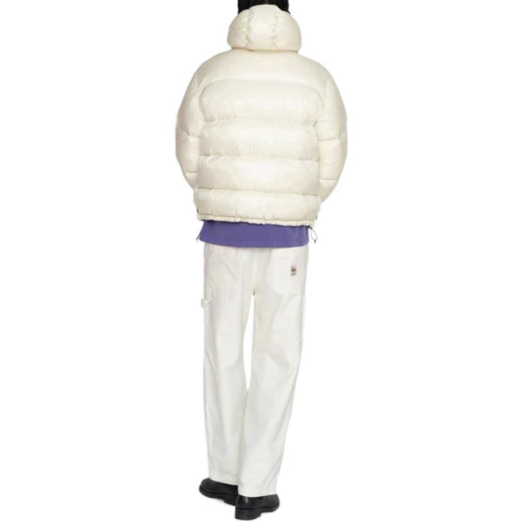 Stussy Down Parka Micro Ripstop Black Gray Color M - POIZON