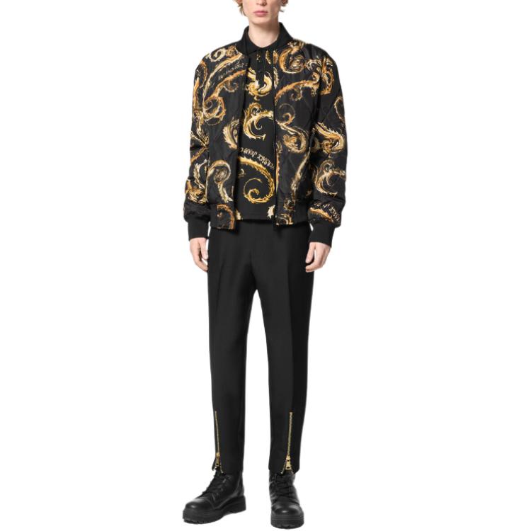 Ｖersce　バロッコ　46 VIP SALE】VERSACE BAROCCO 千鳥格子＆バロッコ柄 ブレザー