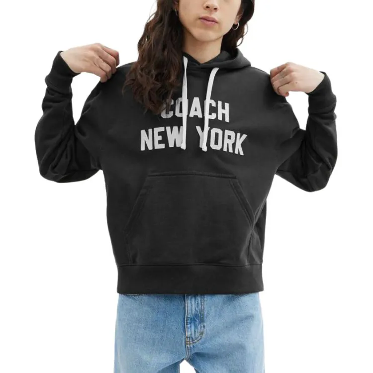 COACH Sweatshirts Unisex Black XS - POIZON