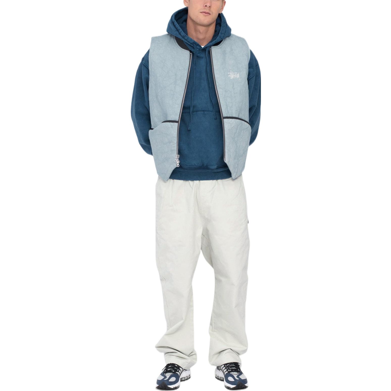 Stussy Washed Canvas Primaloft Vest - POIZON