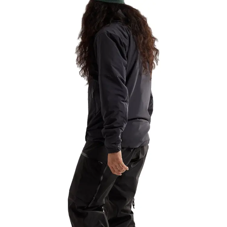 Sweatshirt 3D Thermo Seamless Woodpulp Zip Hoodie preto