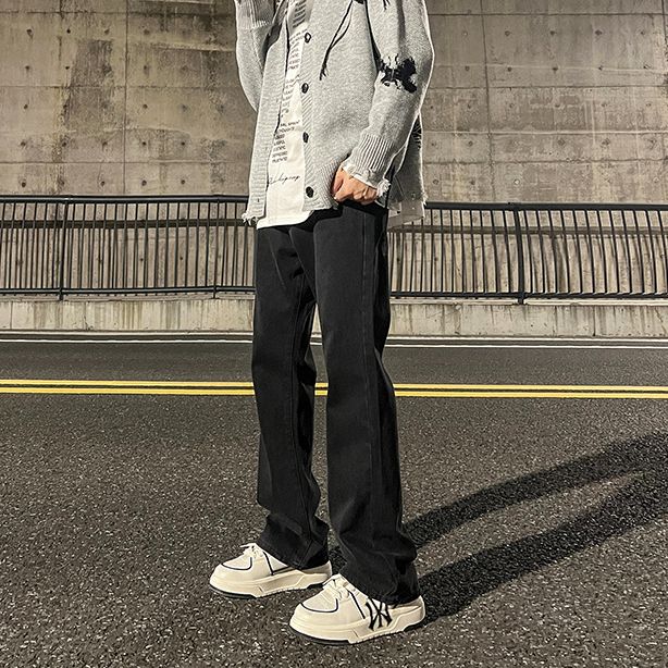 ともページ Universal Templates Jeans Unisex Black L - POIZON