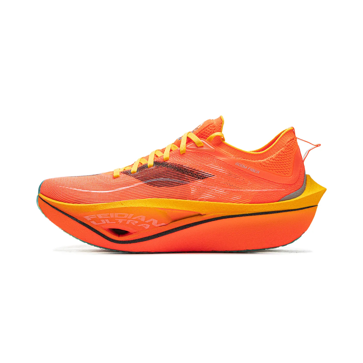 LINING Feidian 4 Ultra Running Shoes Unisex Low Top Neon Vibrant Orange ...