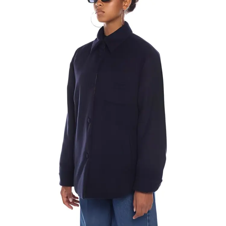 miu camouflage miu drop shoulder zip up coat item