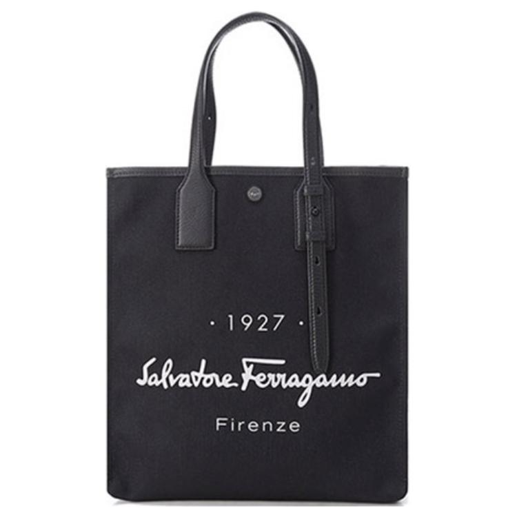 【送料&関税込】Ferragamo Shoulder Bag With Logo FERRAGAMO Shoulder bag (L) | REVERSIBLE