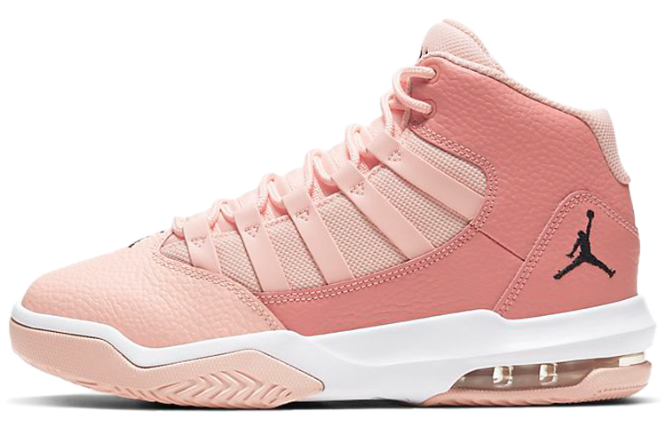 Jordan max aura grey pink best sale