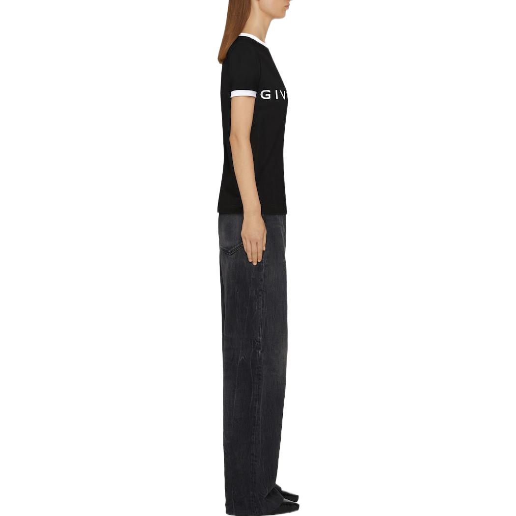 Givenchy Ringer Shirt 'Black' - POIZON