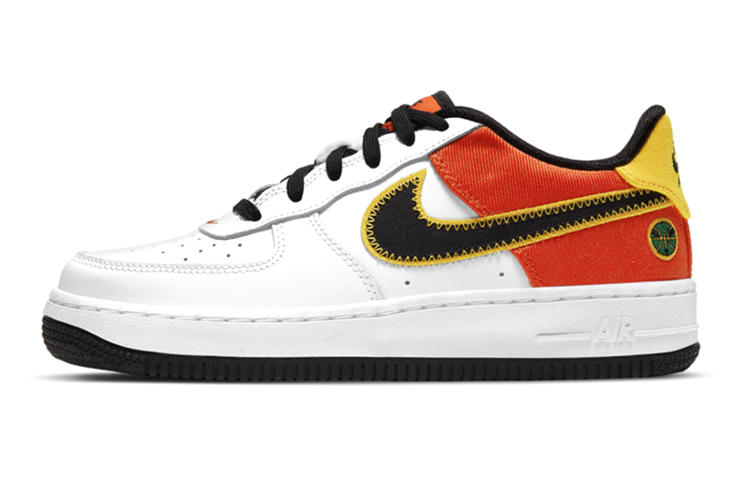 Black orange and yellow air force 1 on sale