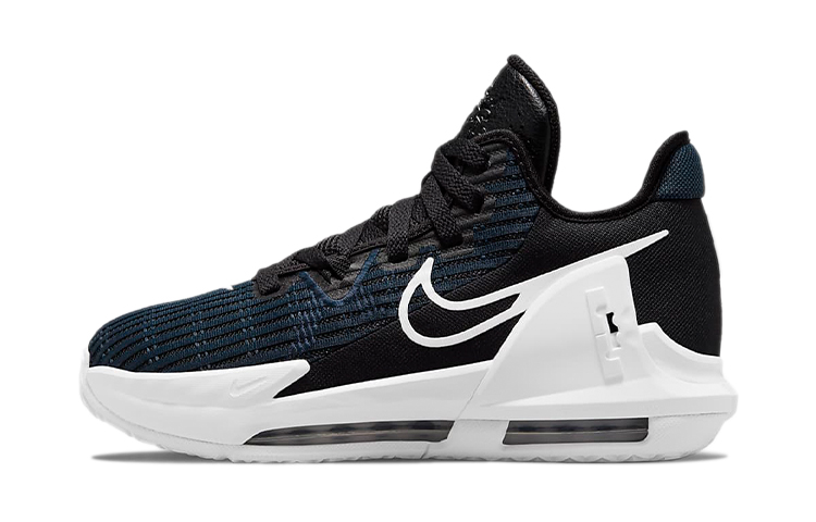 Nike LeBron Witness 6 Black Dark Obsidian GS US Kids 7Y - POIZON