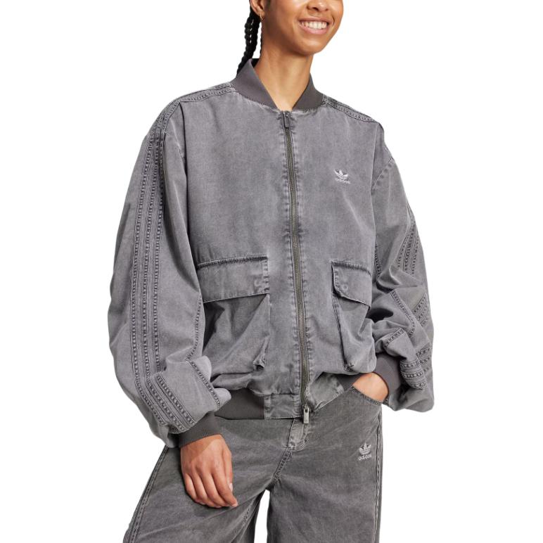 Adidas Originals Adilenium Season 2 Washed Bomber Jacket