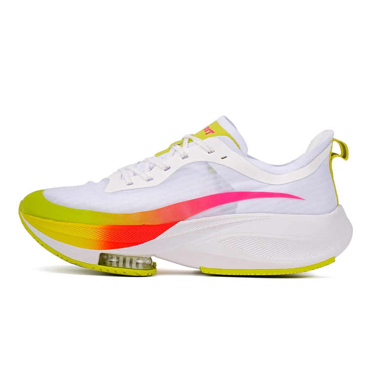 VOIT Running Shoes Unisex Low-Top White Rainbow - Cheap Rcj