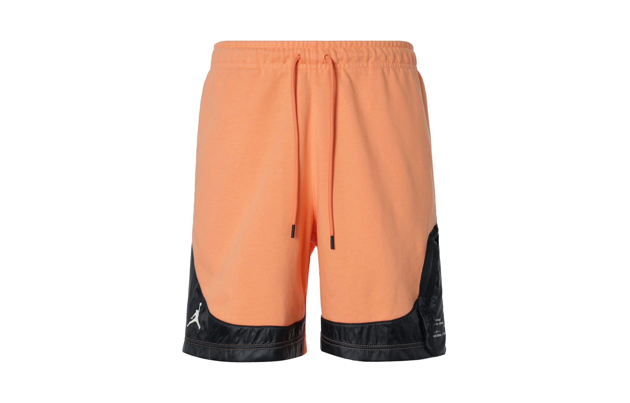 Orange jordan shorts best sale