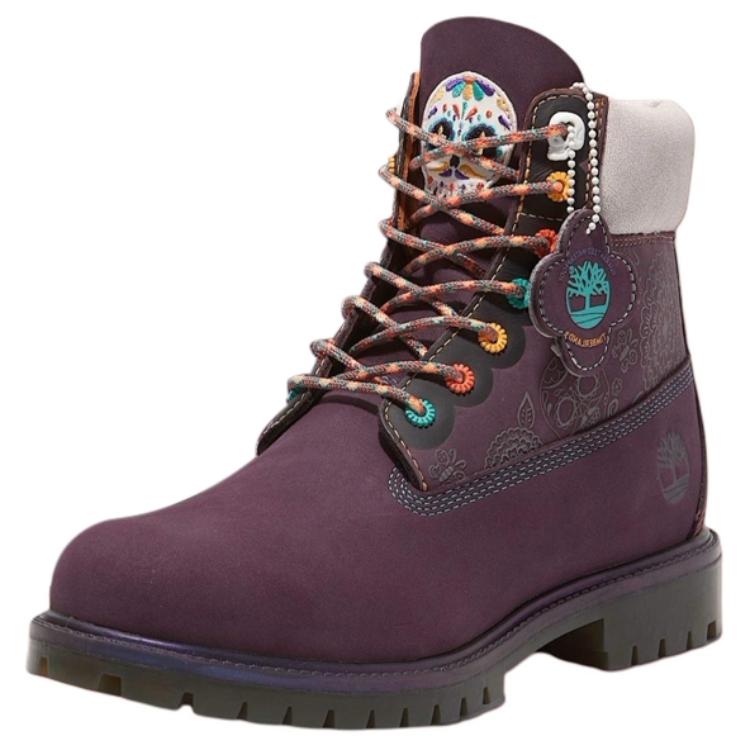 Timberland Premium TB0A1VAZ-N98 Girls Bright Purple 6-Inch Boot Shoes outlets 4.5 BS445