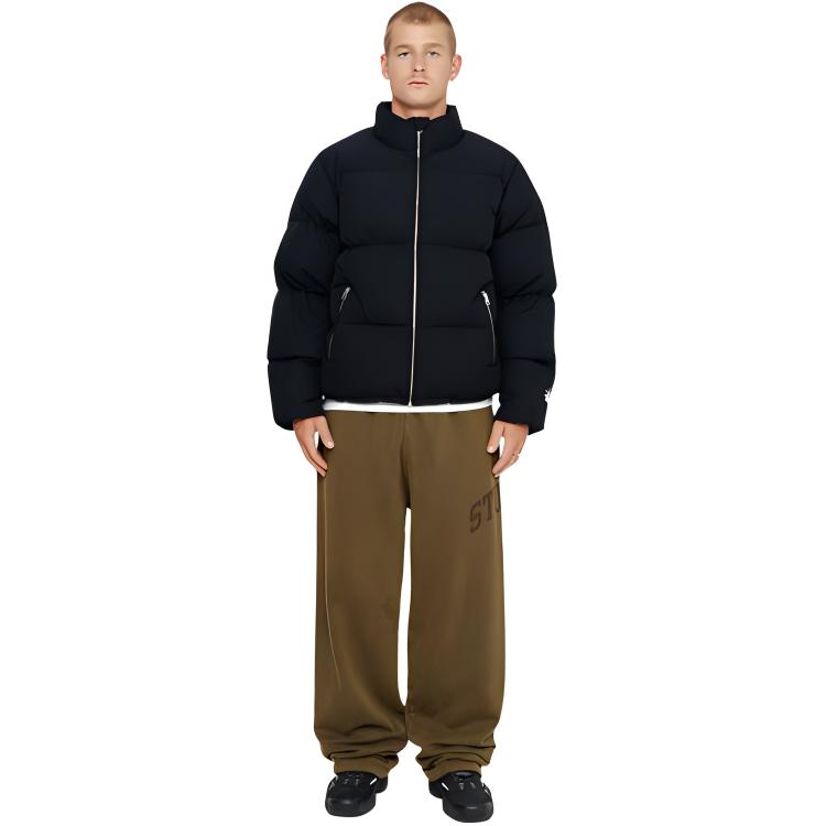 Stussy Nylon Down Puffer Black XXL - POIZON