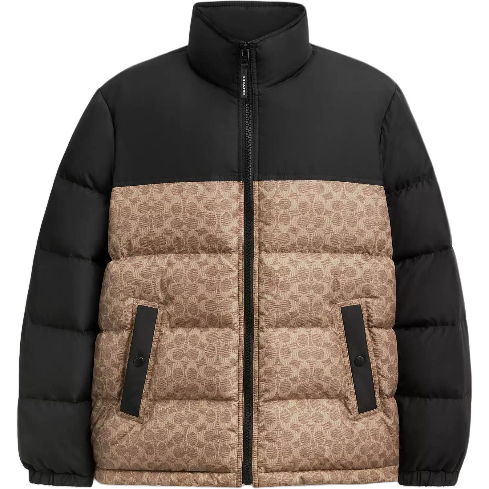 COACH Down Jacket Men's Black Brown S - Cheap Rcj Jordan Outlet