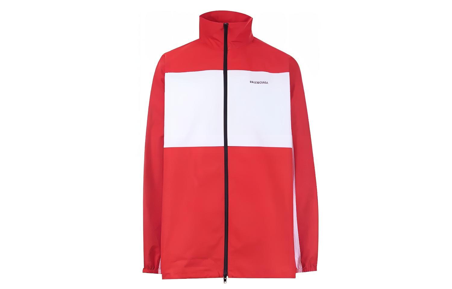 Balenciaga windbreaker womens orange online