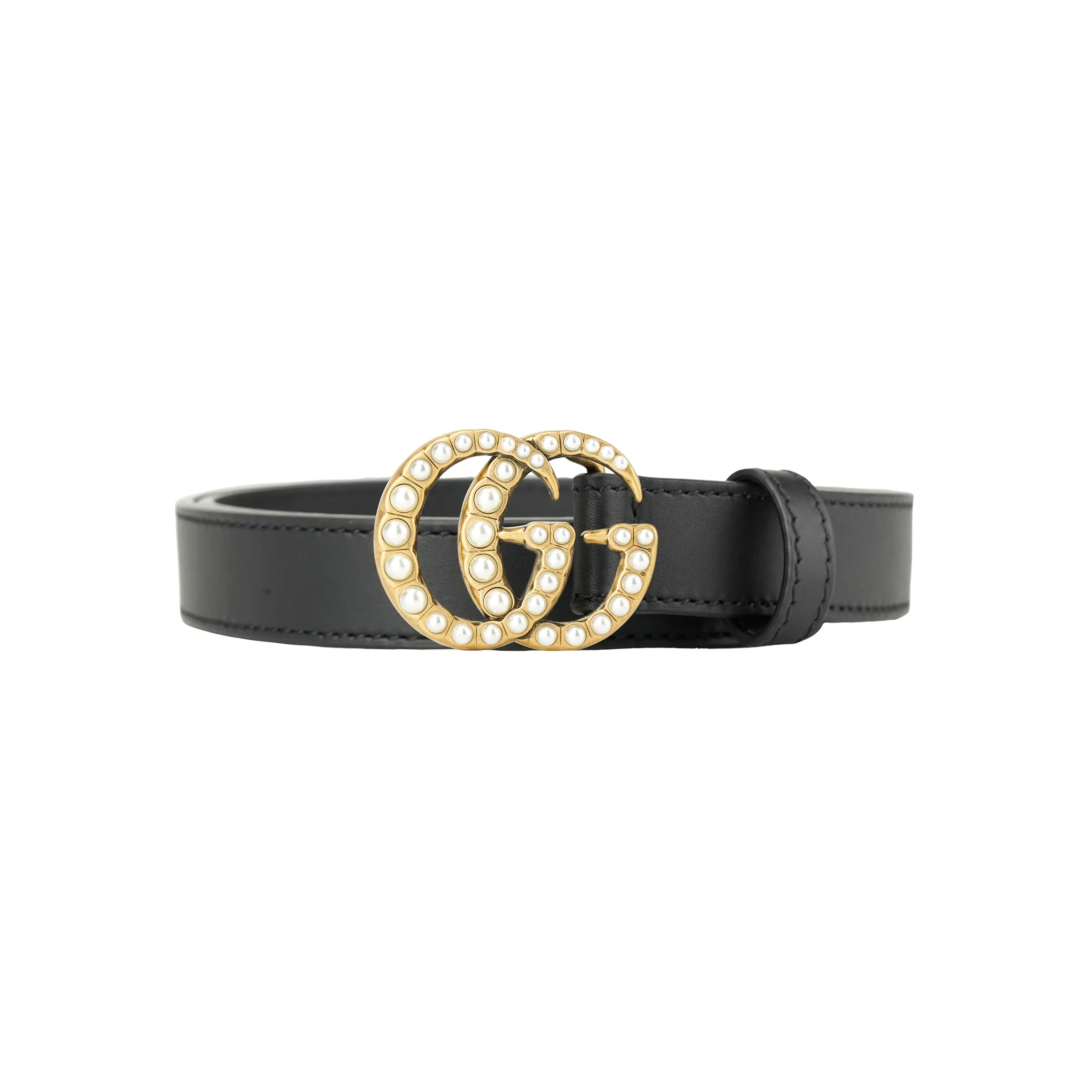 Womens Black Belt Gucci - POIZON