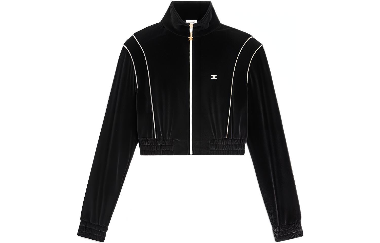 【CELINE】CROPPED JACKET●RV045079412CR Women's Cropped chelsea jacket in lacquered tweed | CELINE | 24S