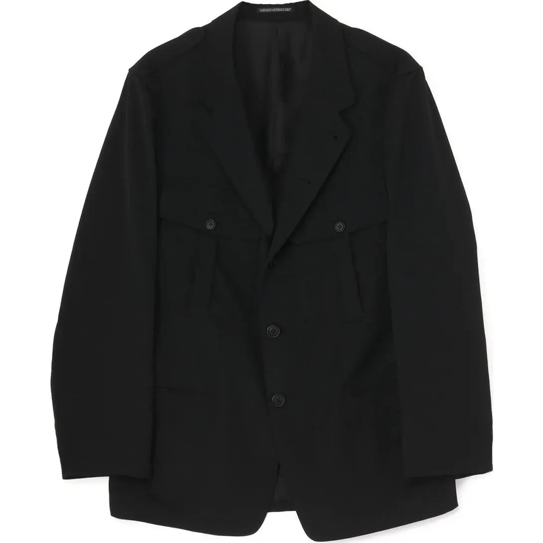 YOHJI YAMAMOTO black wool coat