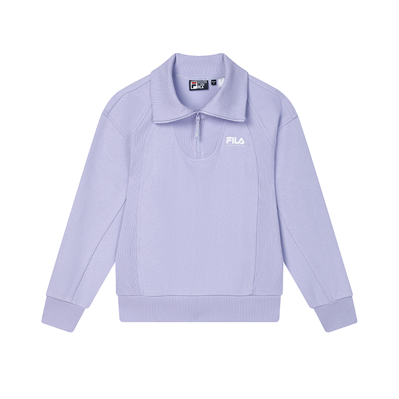 Purple fila sweatshirt on sale