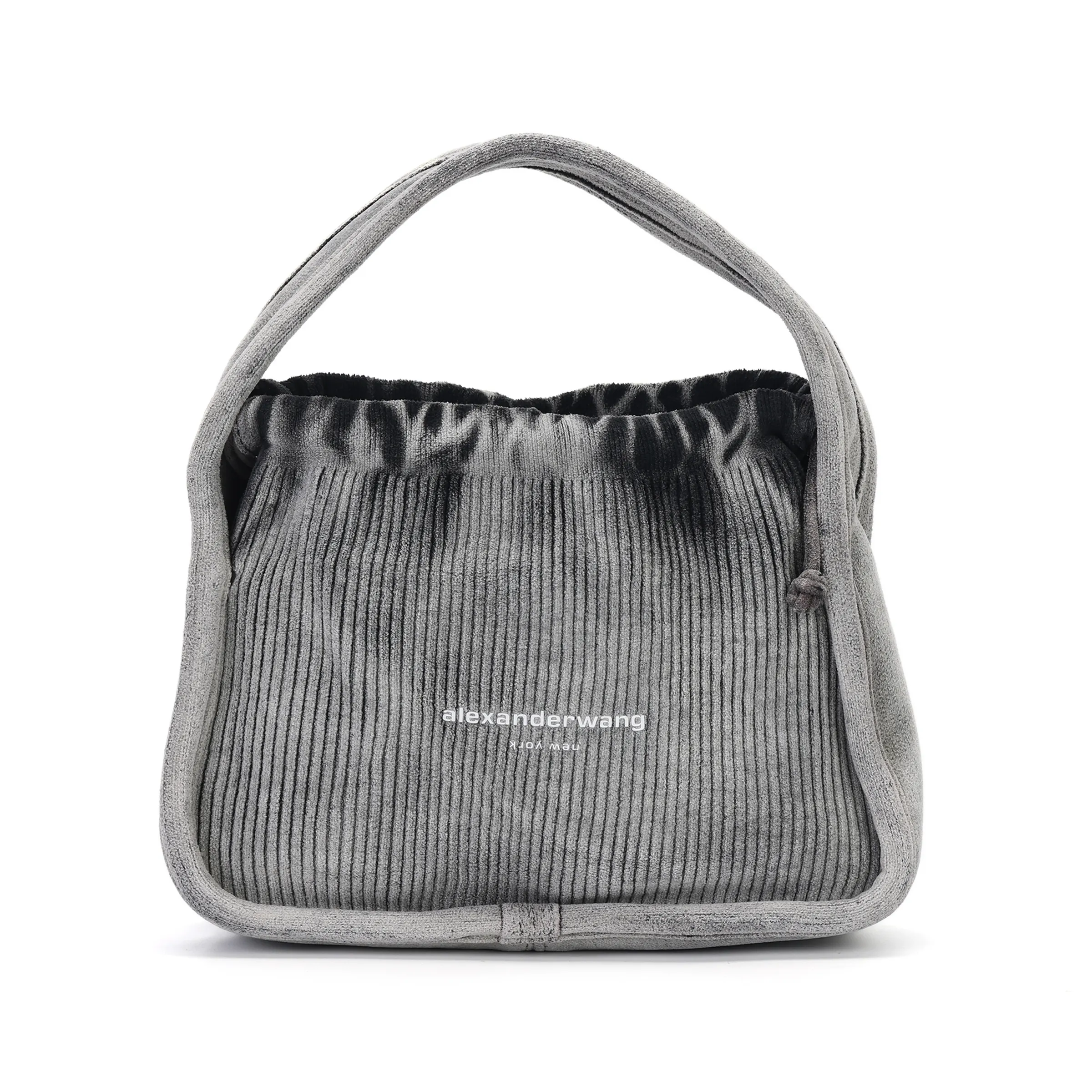 トートバッグ Alexander Wang Ryan Small Bag - Cotton - Pink Ryan Small Bag in Ribbed Knit in LIGHT PINK | alexanderwang®