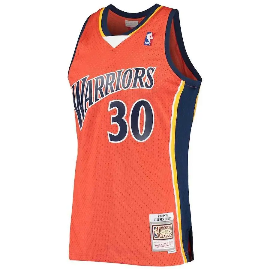 Mitchell & Ness Men's NBA Golden State Warriors Mesh Button Front main image 1