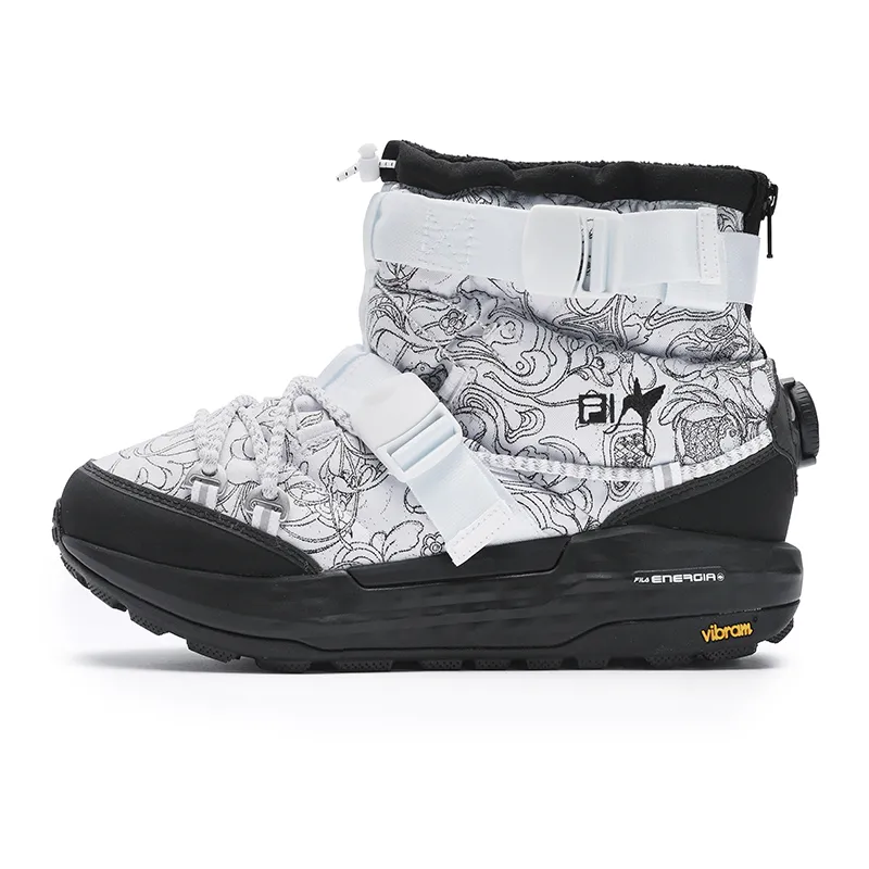 James Jean X FILA BOA EXPLORER 2 Outdoor Boots Women's White Black - POIZON