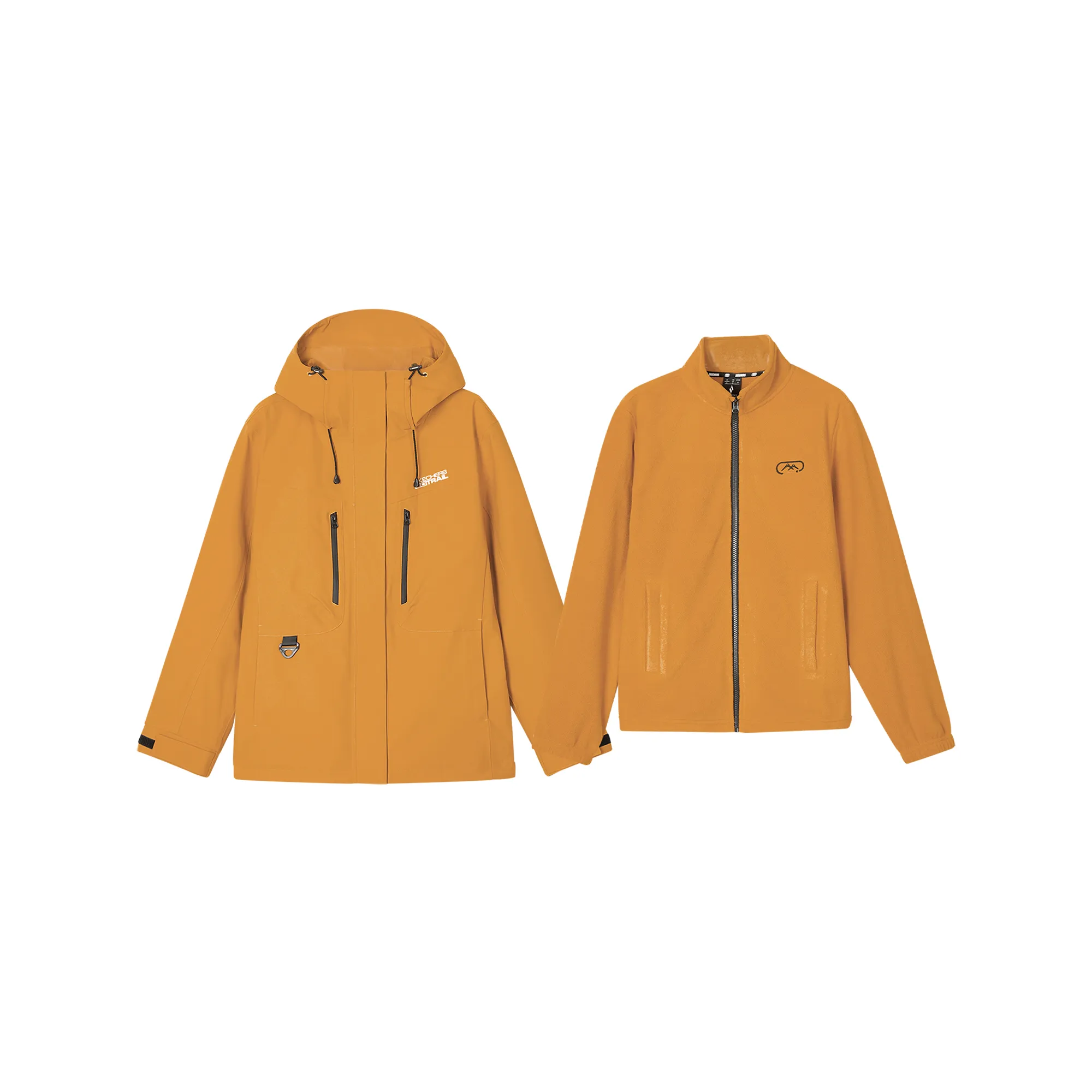 Skechers jacket womens orange discount