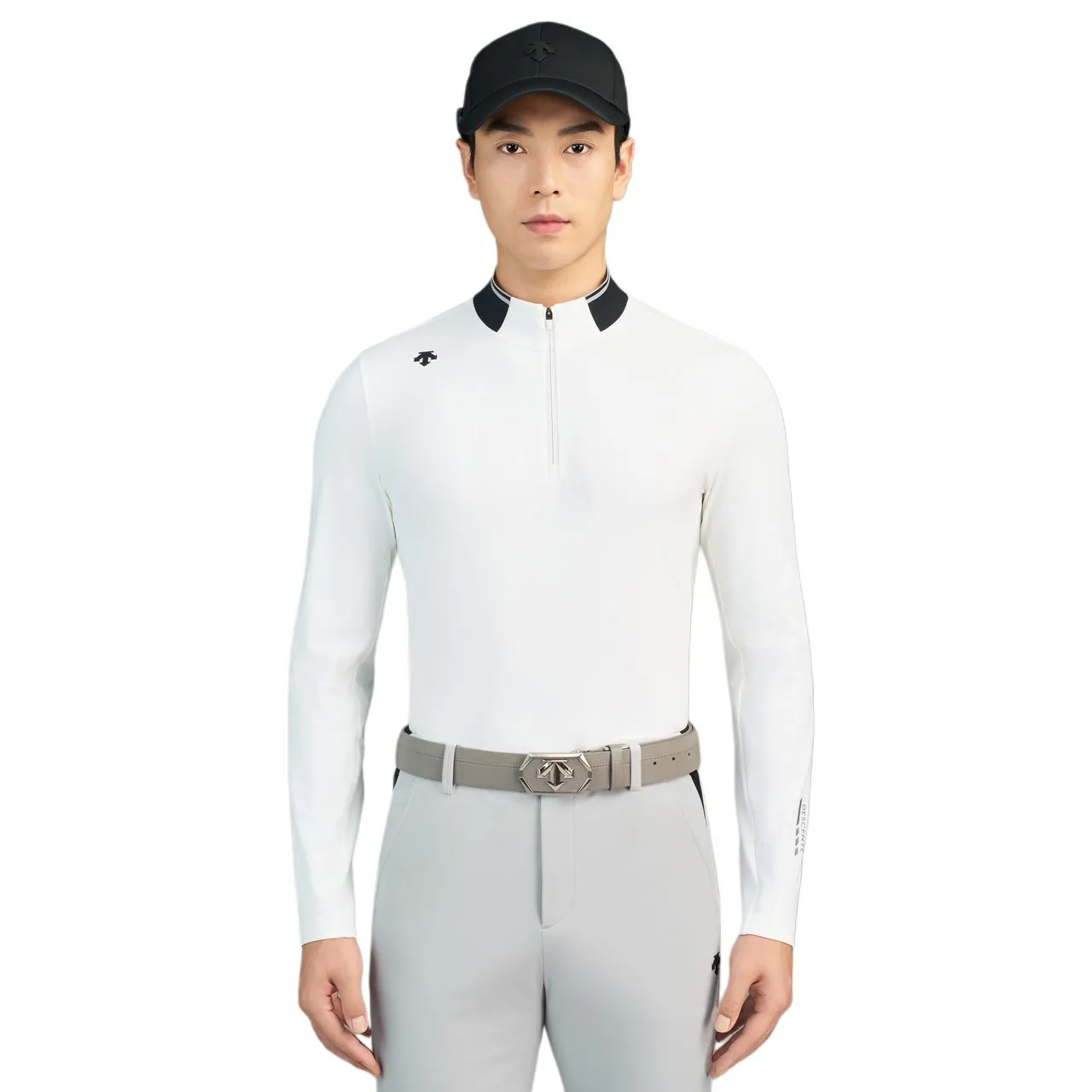 DESCENTE GOLF Men's Slim Fit Pants (SEMI ZERO-STRESS)