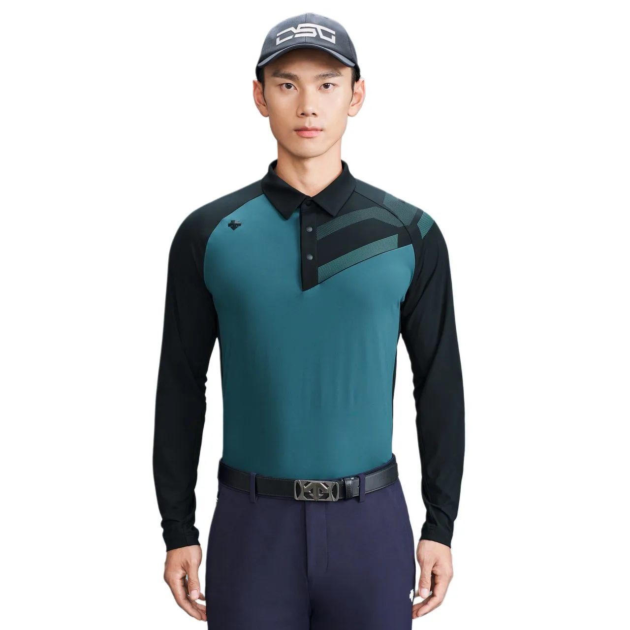DESCENTE GOLF Men's Fleece Slim Fit Pants