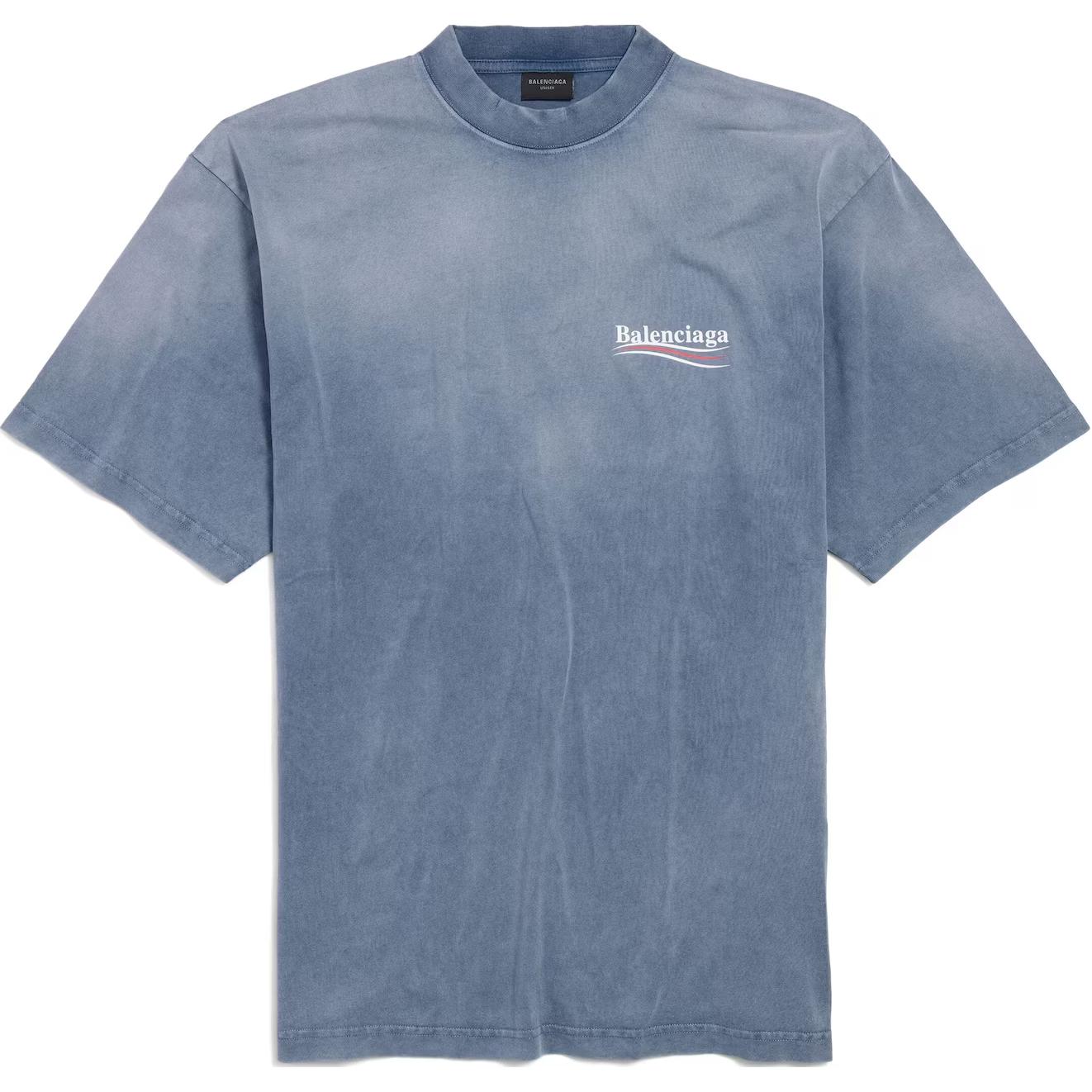 Balenciaga Political Campaign Medium Fit T-Shirt - POIZON Balenciaga Political Campaign Medium Fit T-Shirt - POIZON
