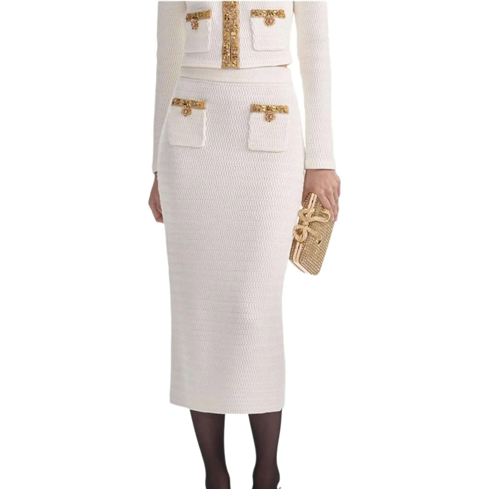 Self-Portrait White Skirts