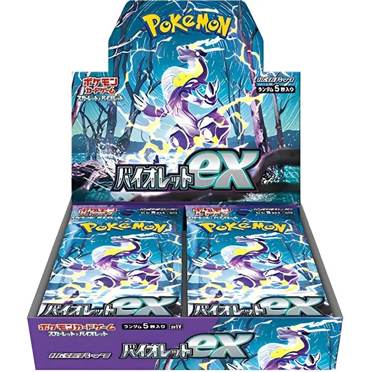 Pokemon Pokémon Tcg Scarlet & Violet Expansion Pack Violet Ex Box ...
