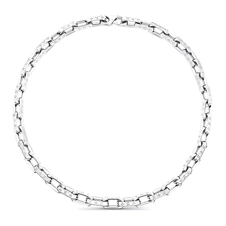 Louis Vuitton men's chain outlet necklace