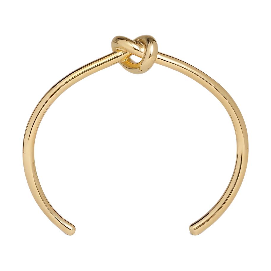 【CELINE】 Celine in brass bracelet with gold finish Celine Triomphe Articulated Gold Brass Bracelet (Fashion