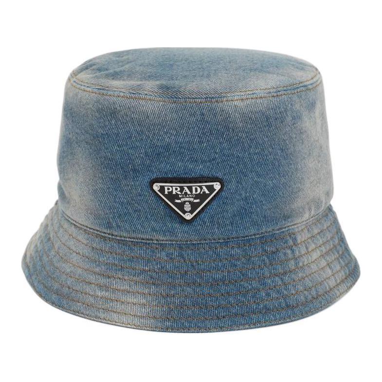 PRADA Denim Bucket Hat - POIZON