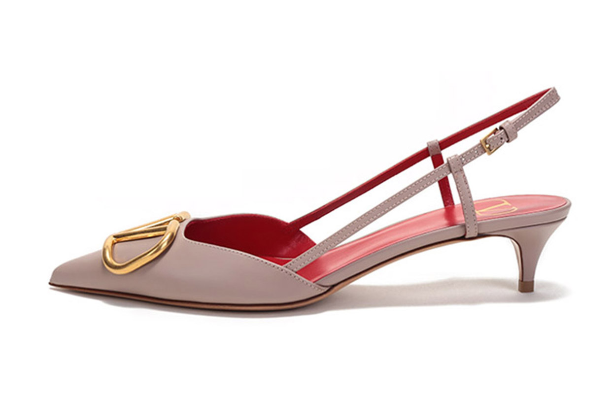 Valentino Garavani VLogo Signature 40mm Slingback Pumps - POIZON