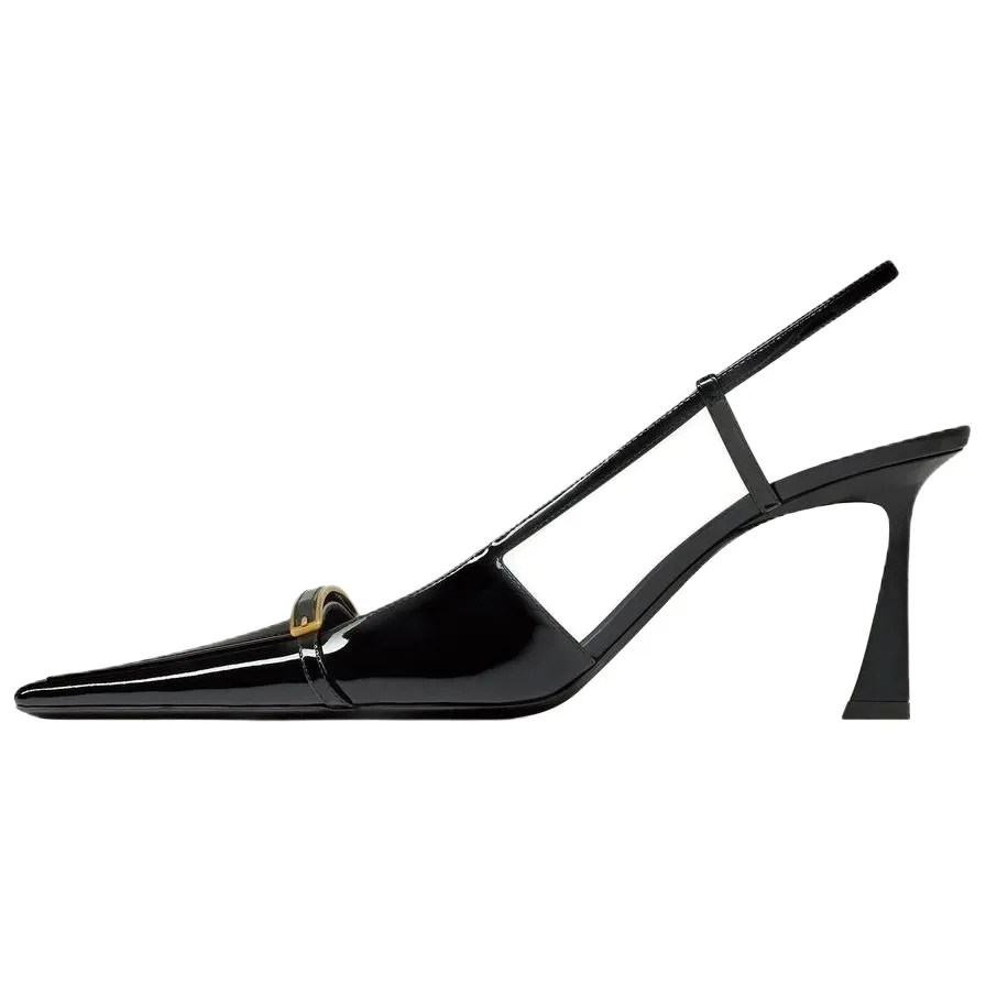 SAINT LAURENT High Heels Women's Black - POIZON