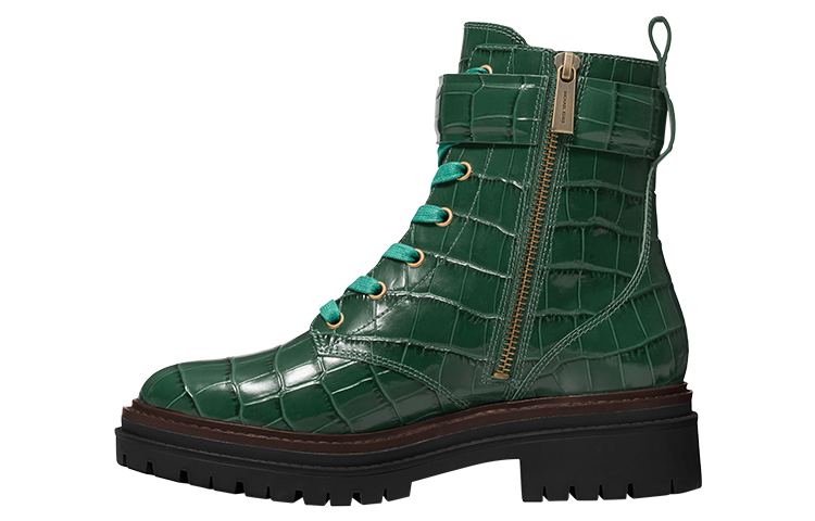 Michael Kors Green Boots on Sale Authentic POIZON