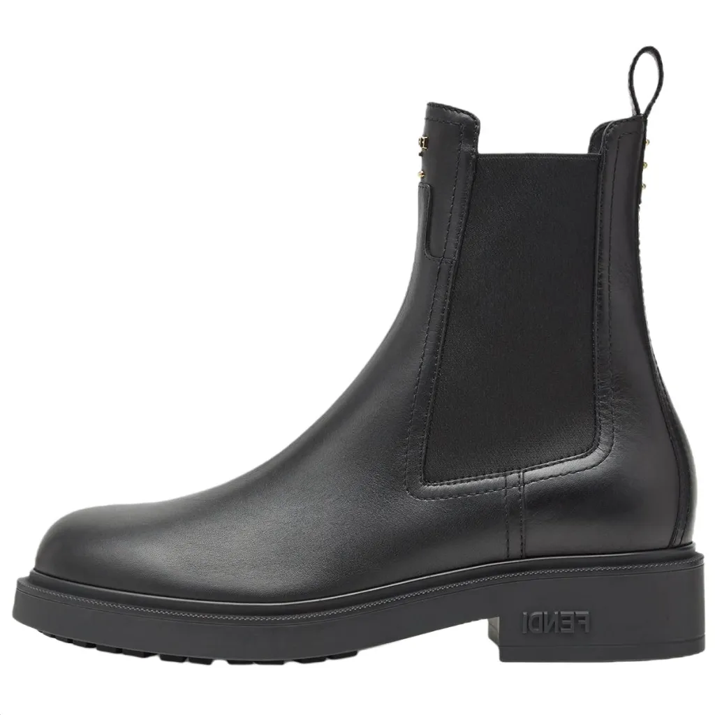 FENDI Filo Biker Ankle Boots Women's - POIZON