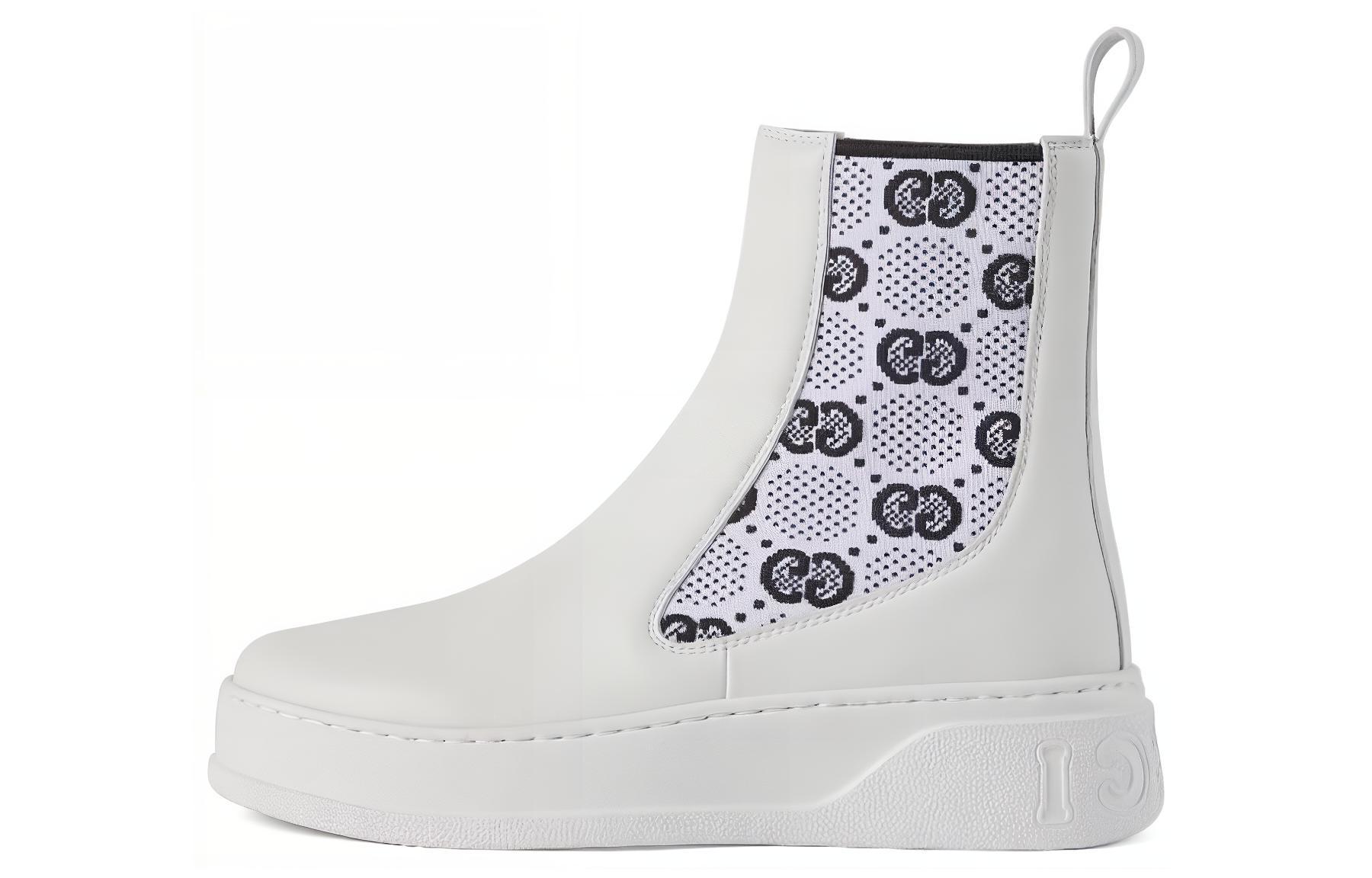 Gucci white boot online