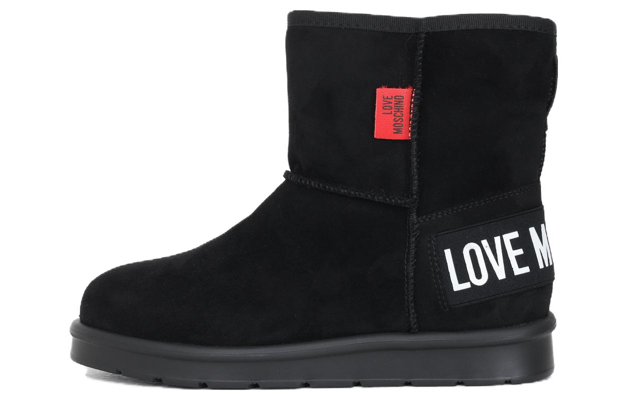 ショートブーツ・ブーティ LOVE MOSCHINO Woman Flat ankle boots Black JA24235G0LIA0 Love Moschino Outlet: Shoes woman - Black | Love Moschino