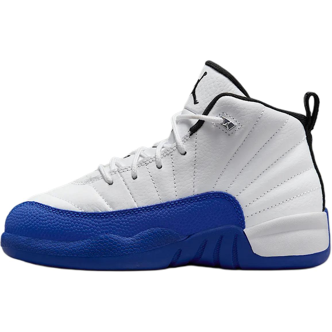 JORDAN Air JORDAN 12 Kids Basketball Shoes Pre school POIZON