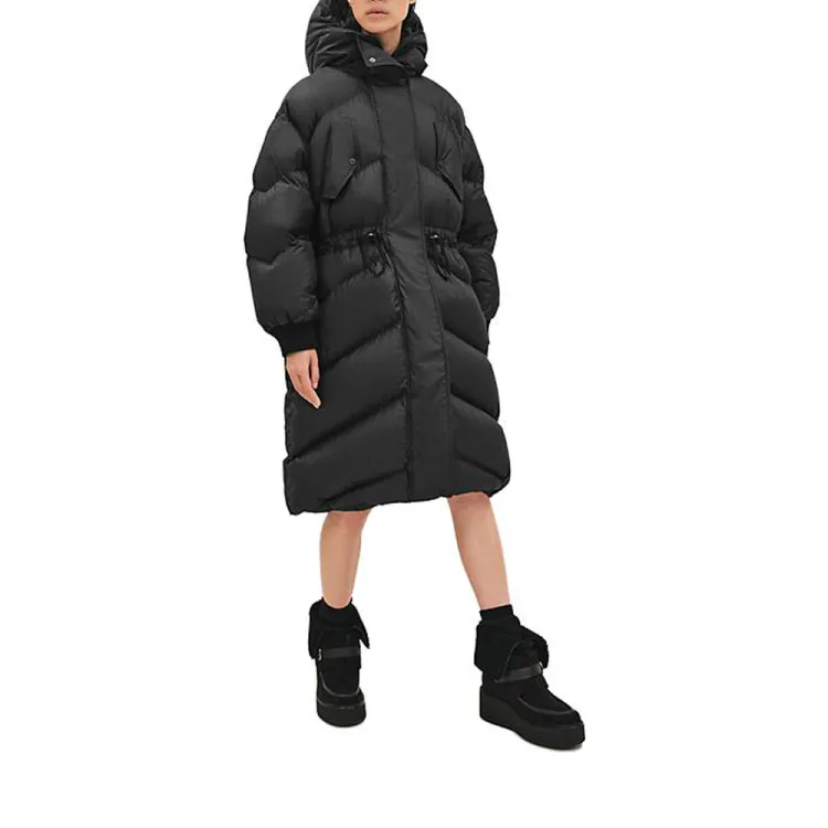 HERMES Puffer Jackets Women's Black - POIZON HERMES Puffer Jackets Women's Black - POIZON