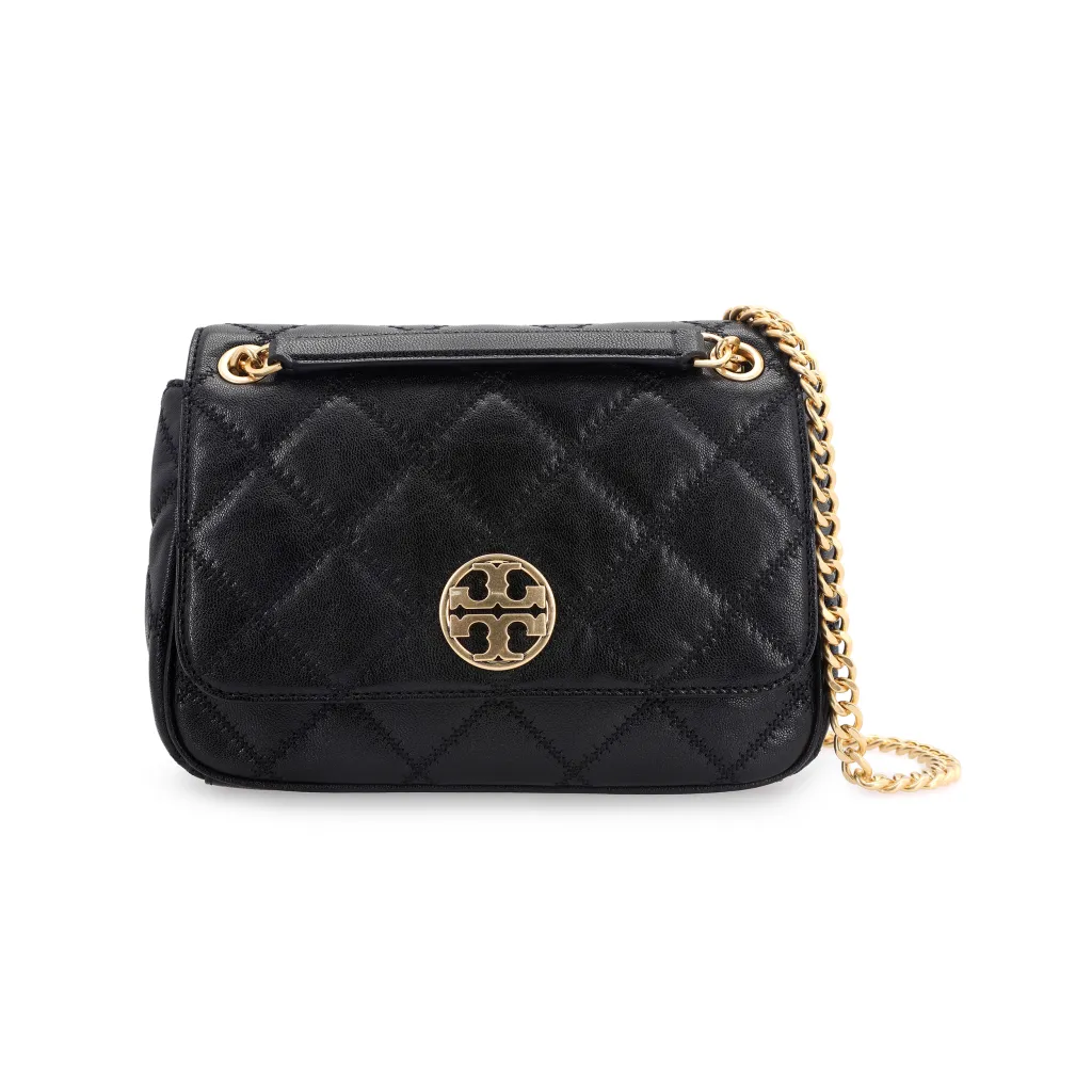 Tory Burch Willa Shoulder Bag チェーン・ショルダー バッグ NWT Tory Burch Willa Zip Top Shoulder Bag Quilted Allium
