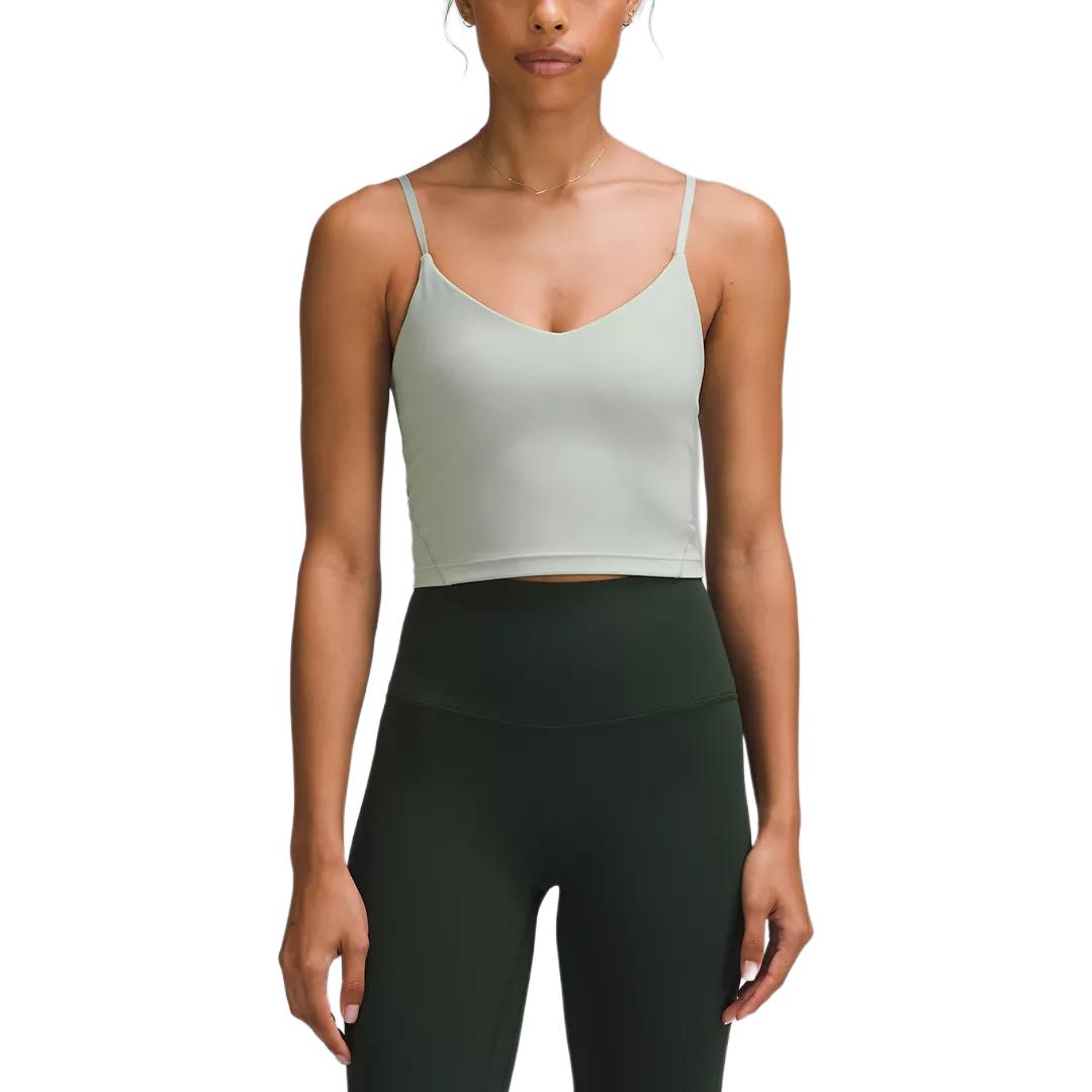 Lululemon Align Waist-Length Racerback Tank Top - Green