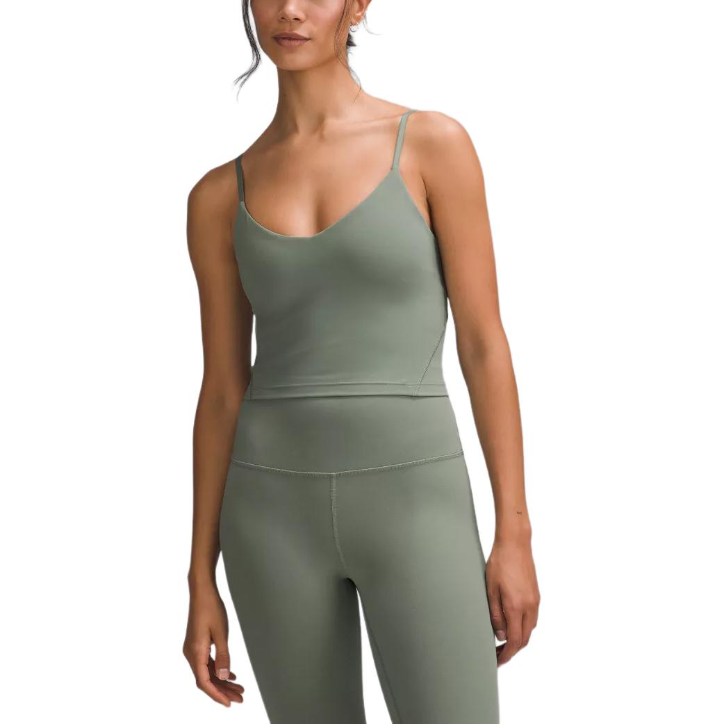Lululemon Align Waist-Length Racerback Tank Top - Green