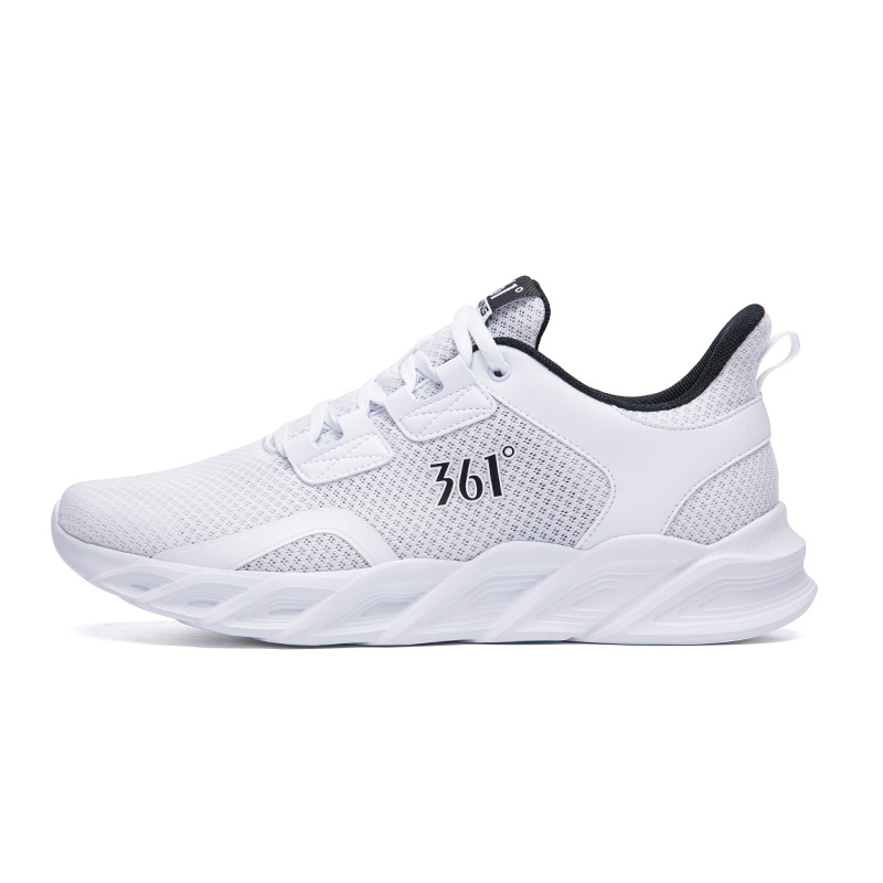 361° Running Shoes Men Low-Top White Obsidian Black US M 10 361° Running Shoes Men Low-Top White Obsidian Black US M 10