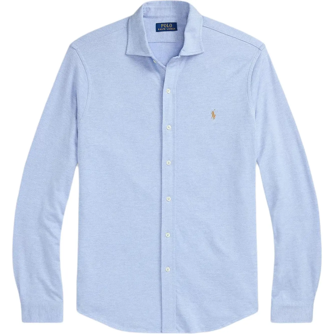RALPH LAUREN 25S SHORT-SLEEVE POLO SHIRT WITH COLLAR 281