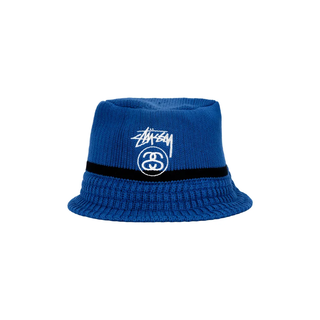 Stussy SS-Link Knit Bucket Hat - POIZON Stussy SS-Link Knit Bucket Hat - POIZON